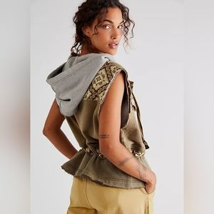 Free People Joanna Hooded Vest